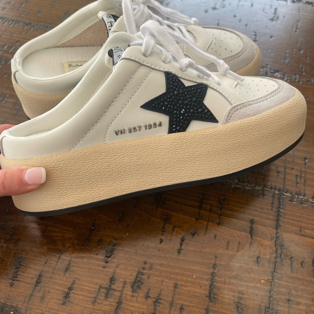 New! Slide on platform shoes!